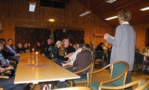 Klubbkveld friidrettsgruppa på Sturlahuset